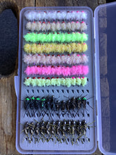 Load image into Gallery viewer, Great Lakes Steelhead Assortment Flies in Waterproof Box