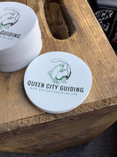 Load image into Gallery viewer, Raffle Ticket QCG Logo Sticker (round)