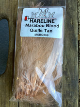Load image into Gallery viewer, Strung Marabou Blood Quills