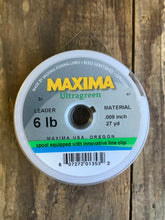 Load image into Gallery viewer, Maxima Tippet Spools (30 yards)
