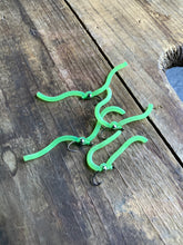 Load image into Gallery viewer, 3 Tungsten Beaded Squirmy Worms