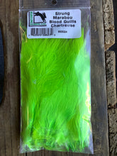 Load image into Gallery viewer, Strung Marabou Blood Quills