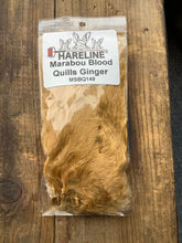 Load image into Gallery viewer, Strung Marabou Blood Quills