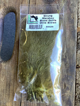 Load image into Gallery viewer, Strung Marabou Blood Quills