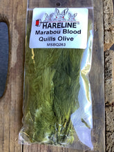 Load image into Gallery viewer, Strung Marabou Blood Quills