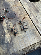 Load image into Gallery viewer, 3 Jigged Copper John Nymphs
