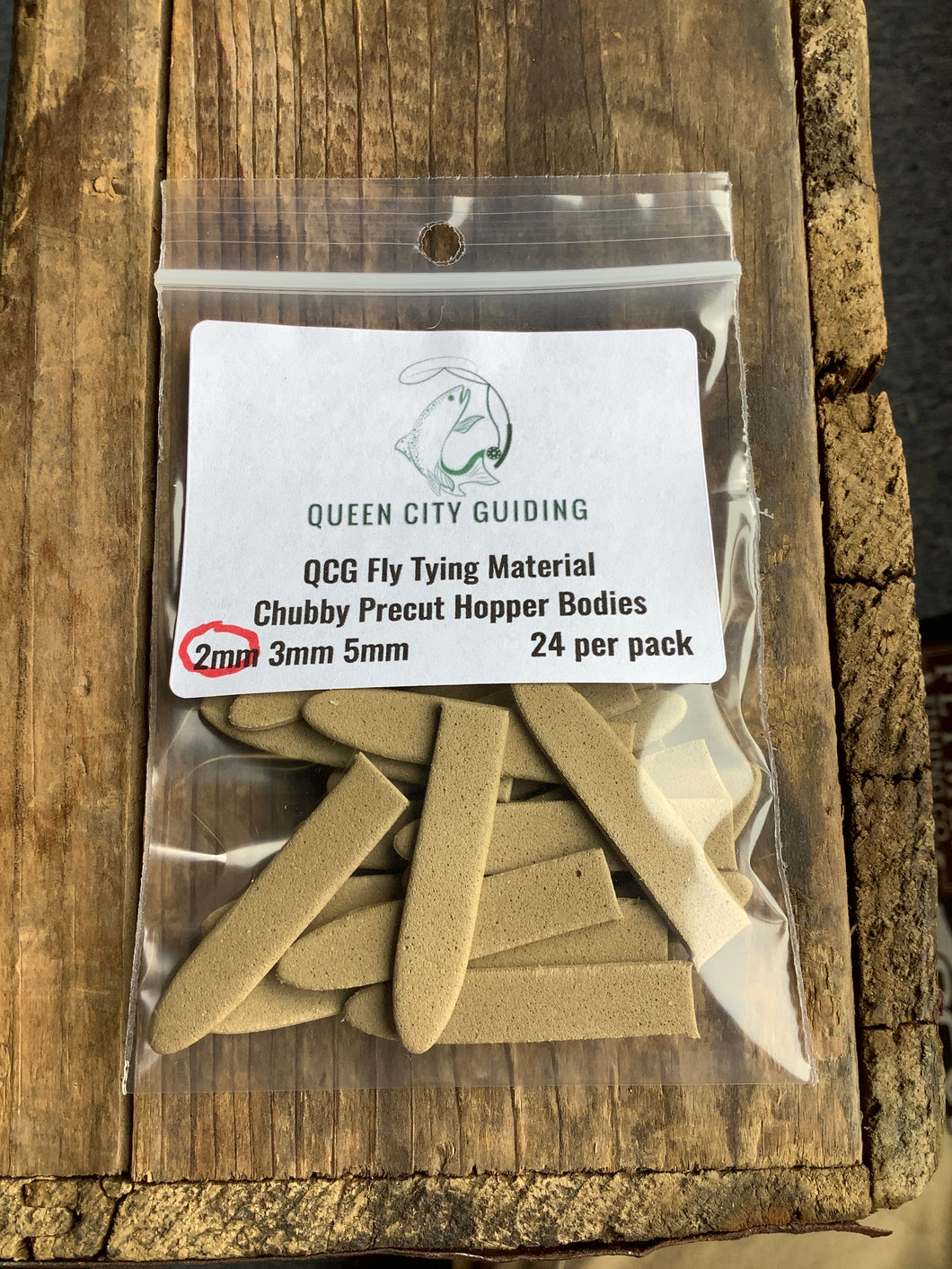 QCG Chubby Chernobyl precut Hopper Bodies (2mm)