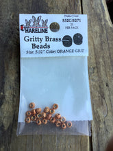 Load image into Gallery viewer, Gritty Brass Beads (only 4.6 mm in stock currently)
