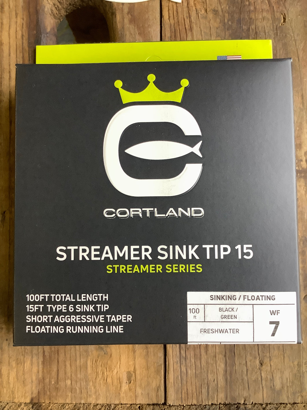 Cortland Streamer Sink Tip 15 Fly Line