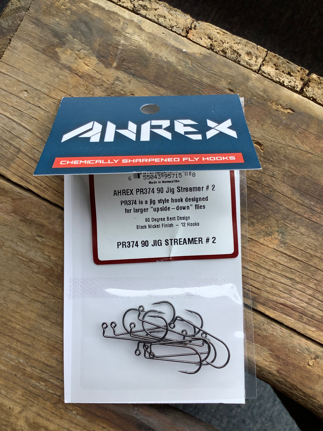 Ahrex PR374 90 Jig Hook (90 degree bend)