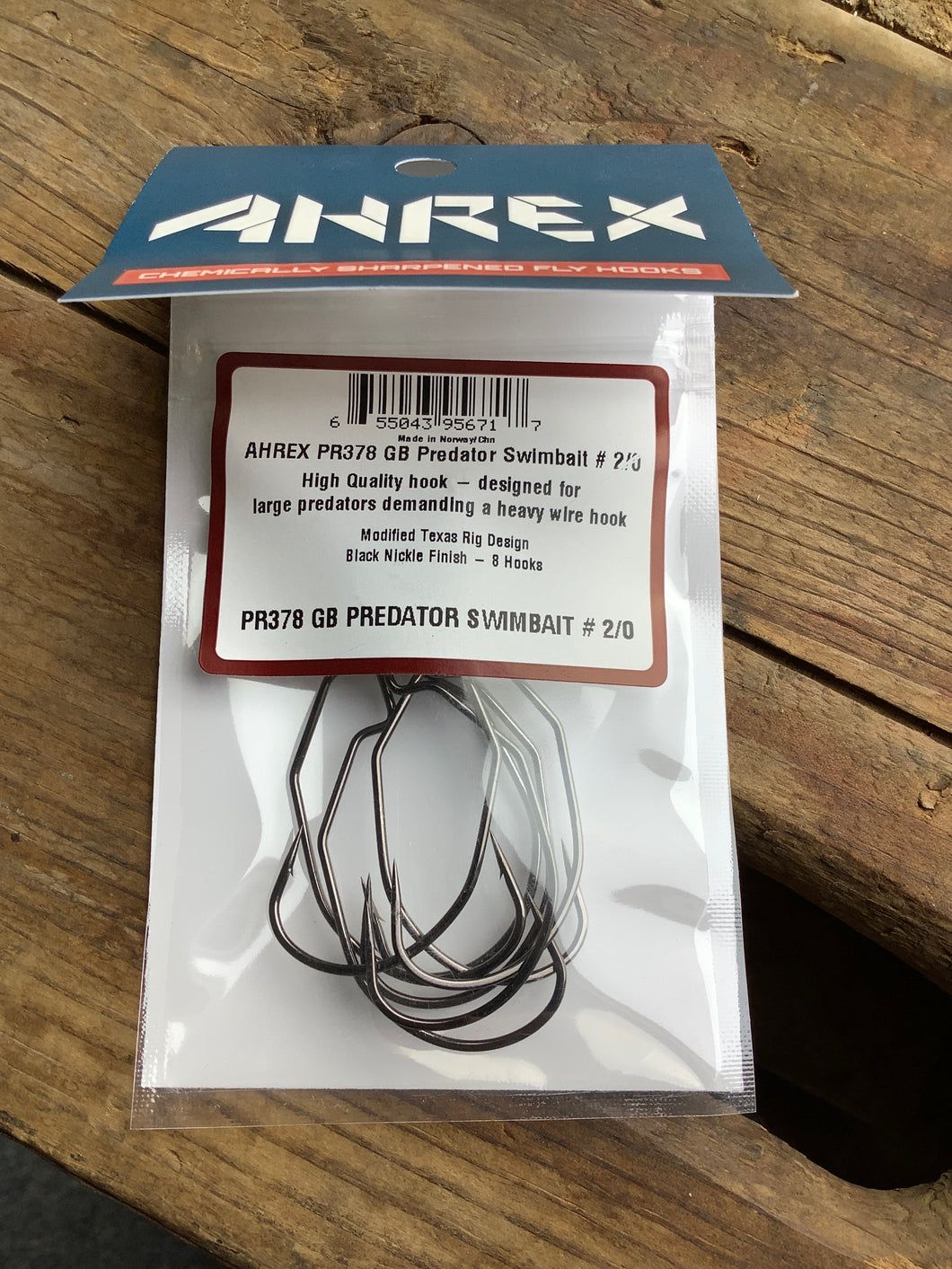 Ahrex PR378 GB Predator Swimbait Hook