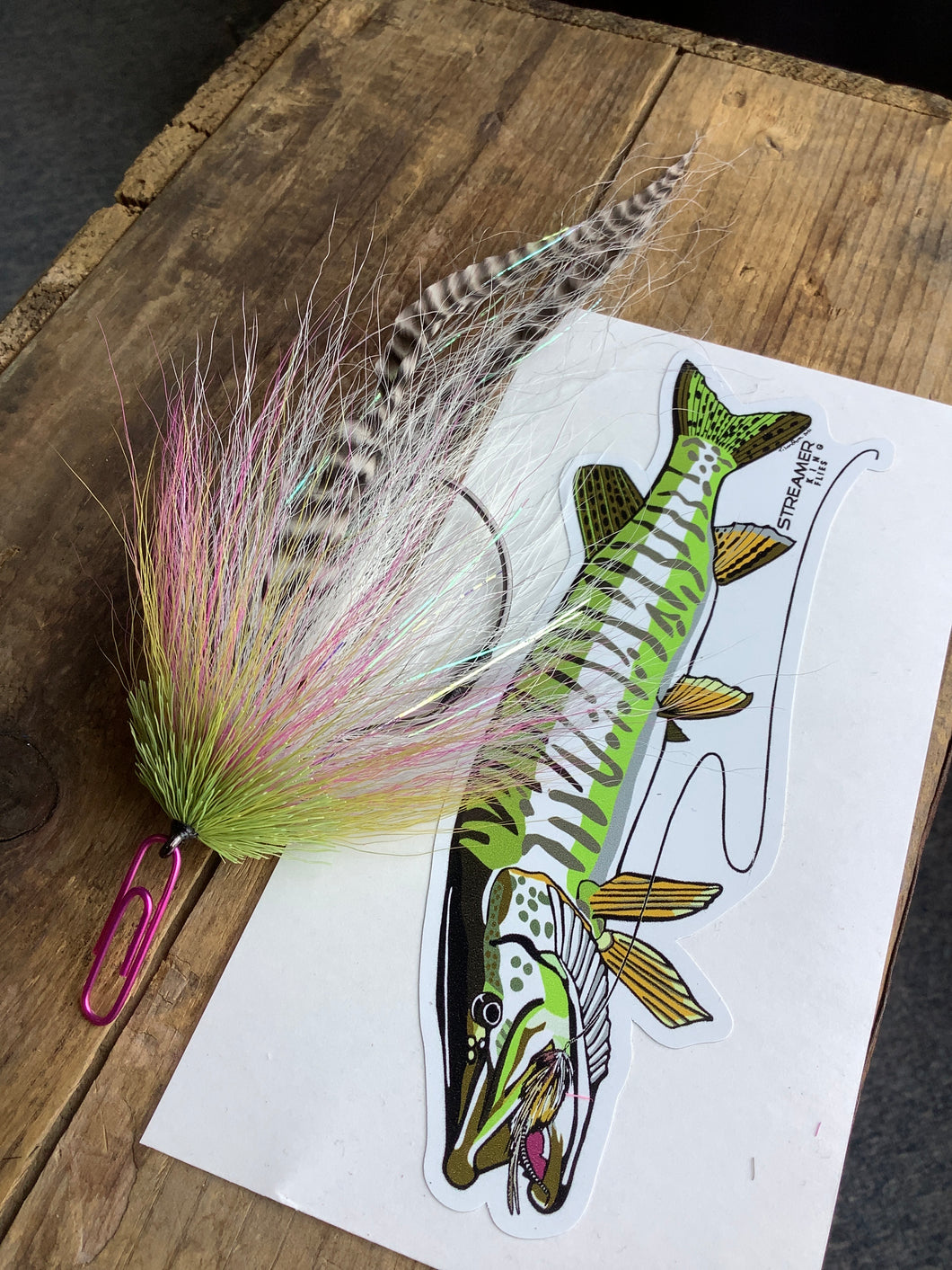 Streamer King Flies Swim Bulkhead Fly