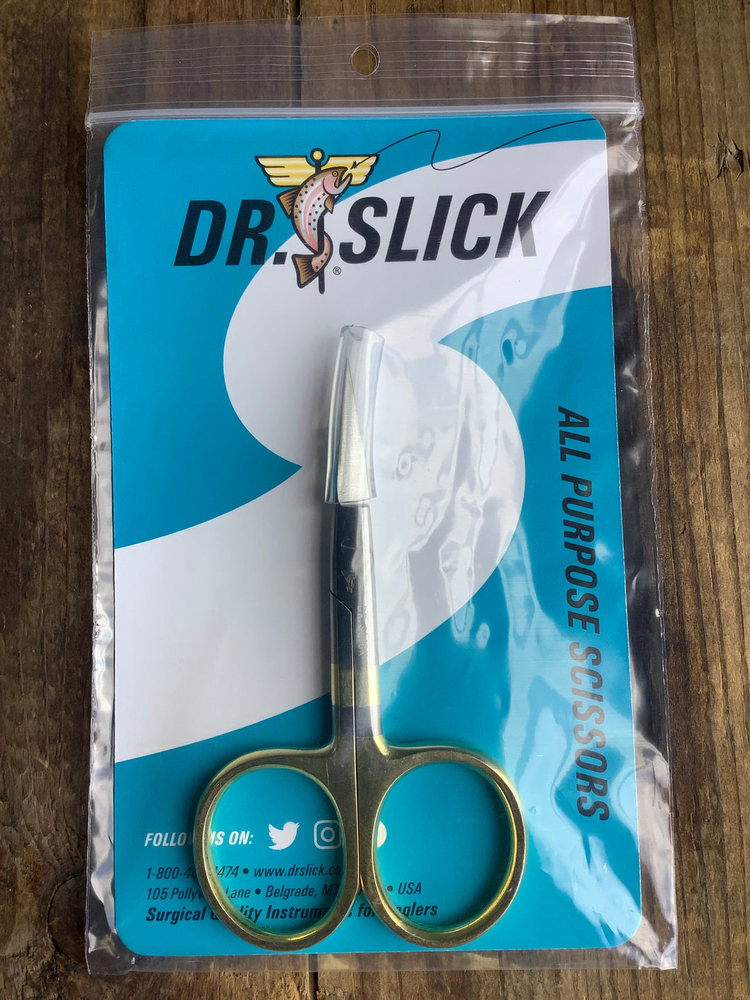 Dr. Slick All Purpose 4” Straight Blade Scissor