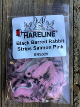 Load image into Gallery viewer, Black Barred Rabbit Strips (1/8th inch)

