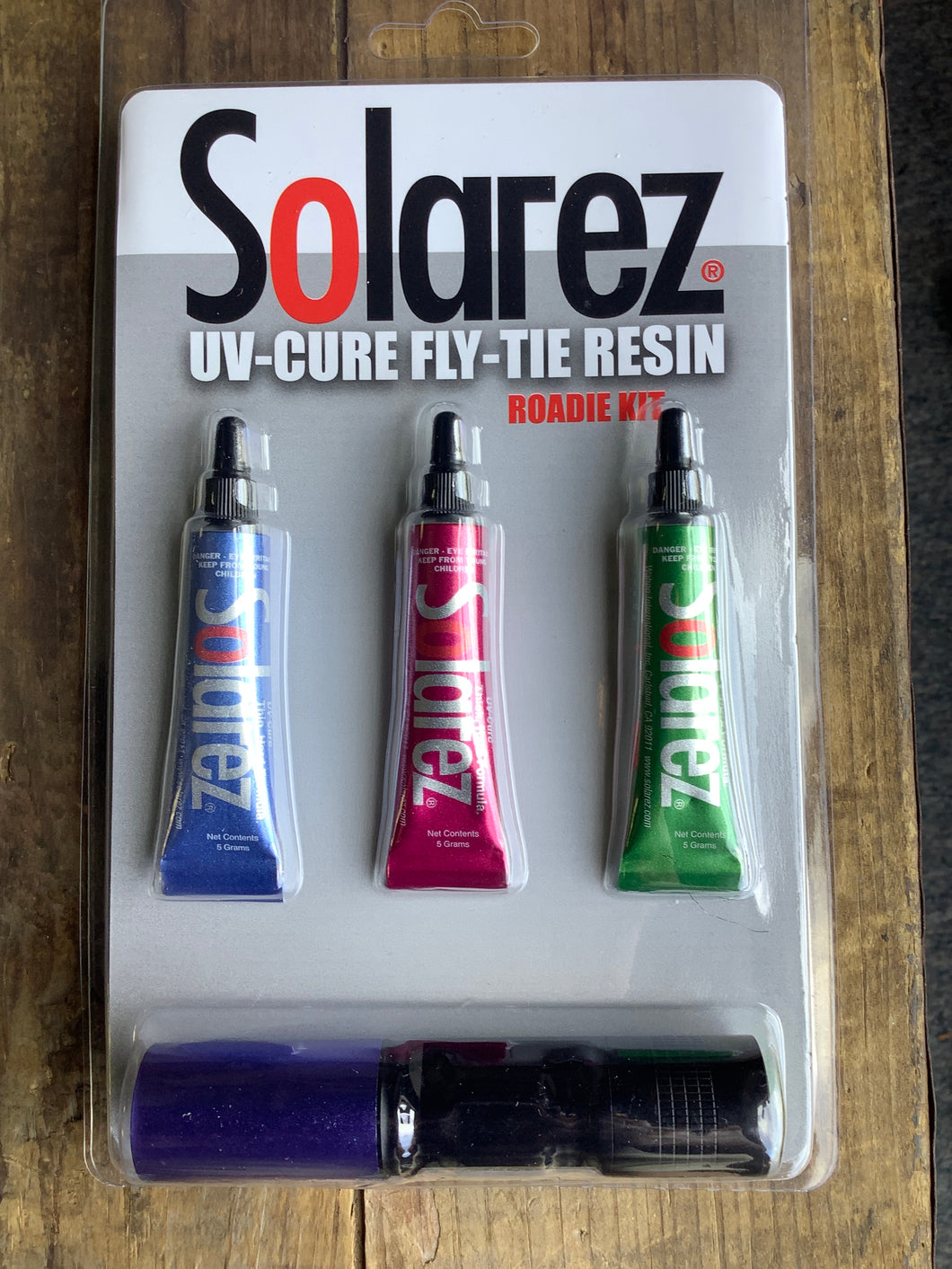 Solarez Roadie UV Cure Fly Tying Resin Kit