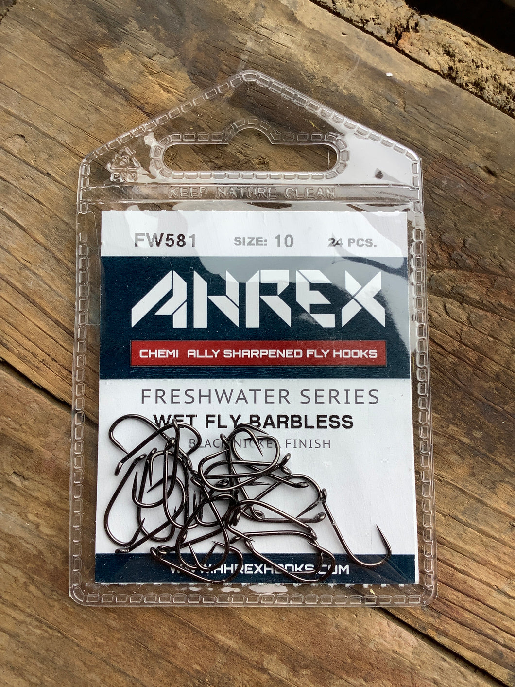 Ahrex FW581 Barbless Wet Fly Hook