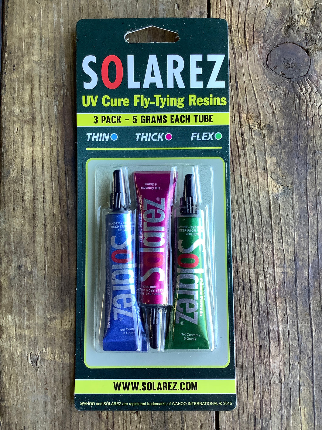 Solarez 3 pack UV Cure Fly Tying Resins
